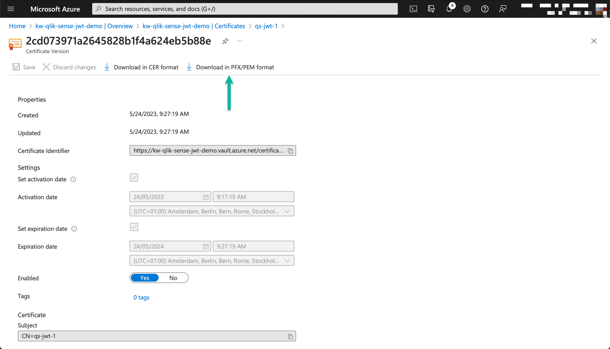 qs-jwt: JWT auth for Qlik Sense