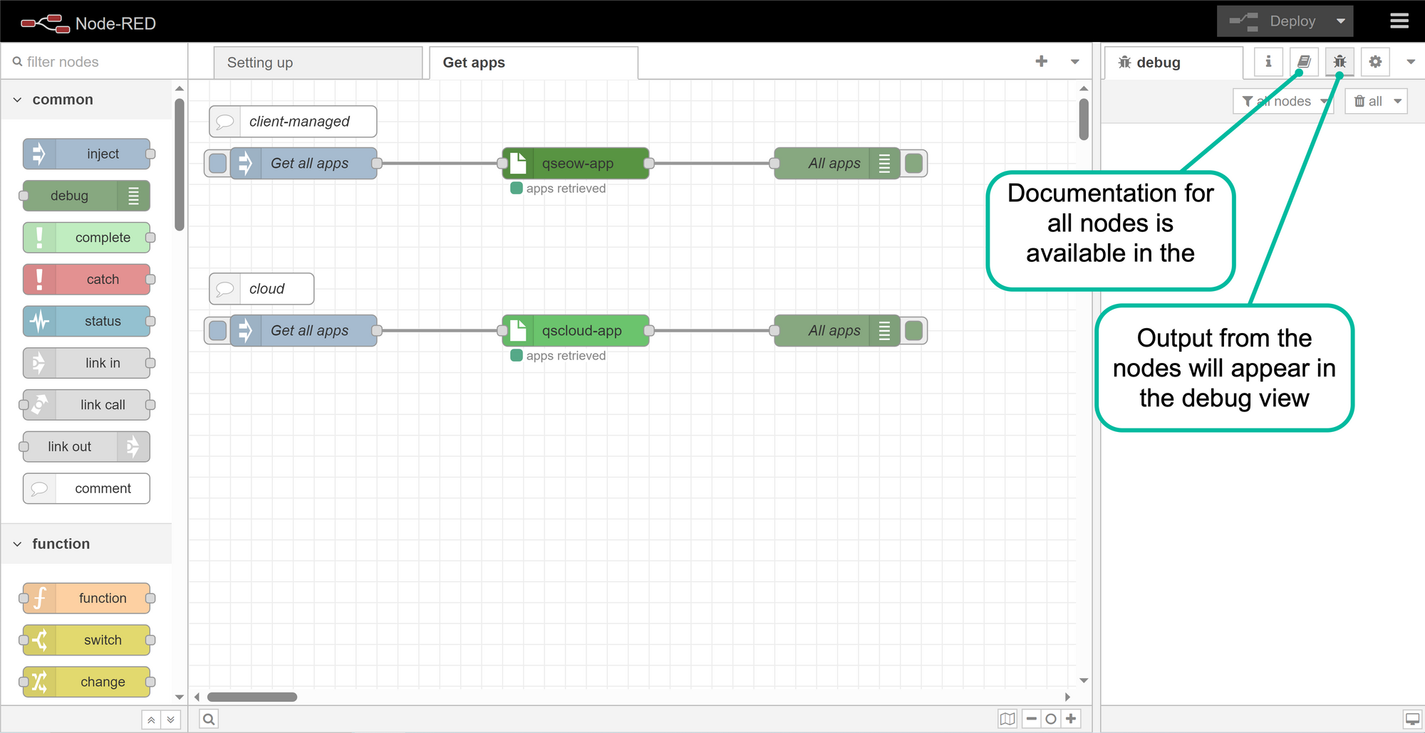 Ctrl-Q NR: Qlik Sense nodes for Node-RED