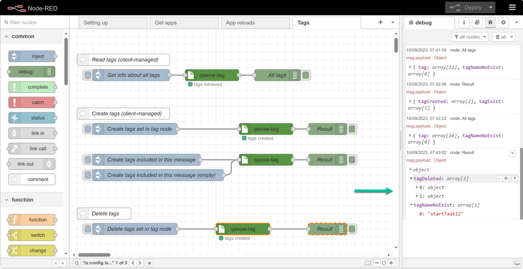 Ctrl-Q NR: Qlik Sense nodes for Node-RED