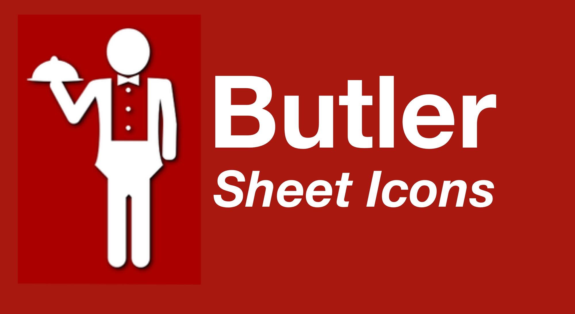 Butler Sheet Icons 3.1.0
